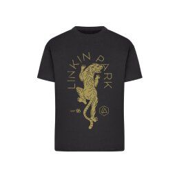 Linkin Park - Tiger (MC1685) - Ladies Shirt - black