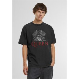 Queen - Logo Vintage Washed (MC1690) - T-Shirt - black