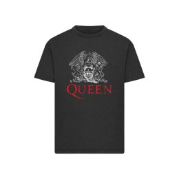 Queen - Logo Vintage Washed (MC1690) - T-Shirt - black