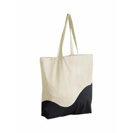 Westfort Mill - Organic Cotton Wave Print Maxi Bag (W235)...