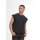 Build Your Brand - Vintage Cropped Heavy Sleeveless Tee (BY436) - black