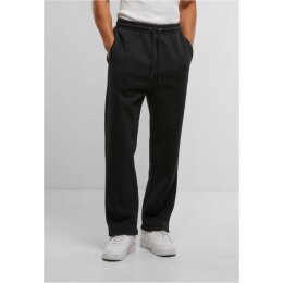 Urban Classics - TB7317 - Fluffy Pintuck Trackpants - black
