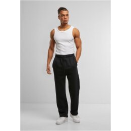 Urban Classics - TB7317 - Fluffy Pintuck Trackpants - black