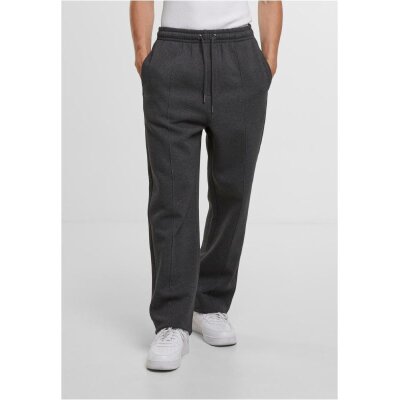 Urban Classics - TB7317 - Fluffy Pintuck Trackpants - charcoal