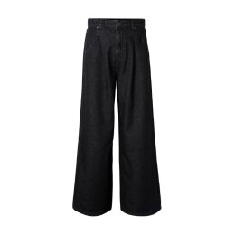 Urban Classics - TB8033 - Pleated Jeans With Long pocket - Jeans - black washed