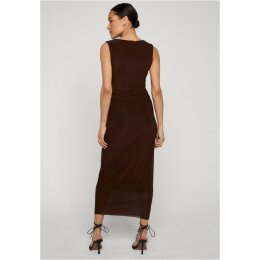 Urban Classics - TB8183 - Ladies Long Ruffled Mesh Dress-...