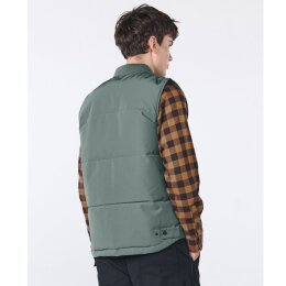 Vintage Industries - 2099 - Mica Bodywarmer - Grey/Green