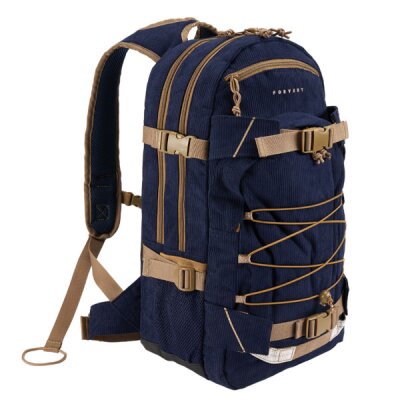 Forvert - 8657 - Cord Laptop Louis Backpack -  navy