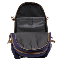 Forvert - 8657 - Cord Laptop Louis Backpack -  navy