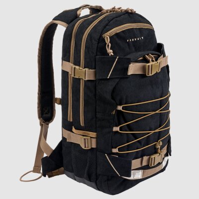 Forvert - 8657 - Cord Laptop Louis Backpack -  black