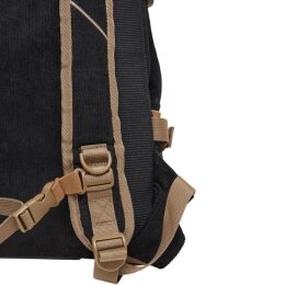 Forvert - 8657 - Cord Laptop Louis Backpack -  black