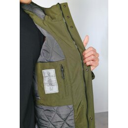Vintage Industries - 2224 - Knox Parka - olive drab