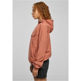 Urban Classics - TB2013 - Ladies Basic Pull Over Jacket - terracotta