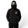 Antifascist Action - Pocketprint - red/black - Ninja Hoodie - black