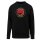 Antifascist Action Leo - Frontprint - red/black - Sweatshirt- black
