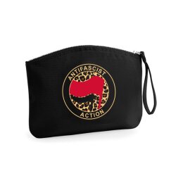 Antifascist Action Leo - red/black - Mäppchen - black