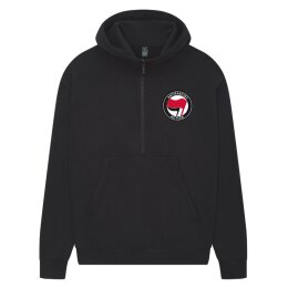 Antifascist Action - Pocketprint - red/black - Ladies...