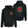 Antifascist Action Leo - Pocket- und Backprint - red/black - Kapuzenzipper - black S
