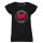 Antifascist Action - Frontprint - red/red - Girl-Shirt - black