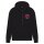 Antifascist Action - Pocketprint - red/red - Half Zip Hoodie - black