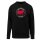 Antifascist Action - Frontprint - red/red - Sweatshirt - black