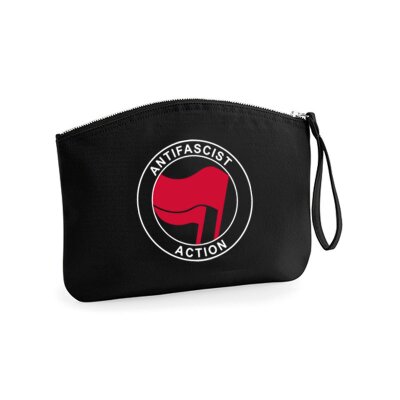 Antifascist Action - red/red - Mäppchen - black
