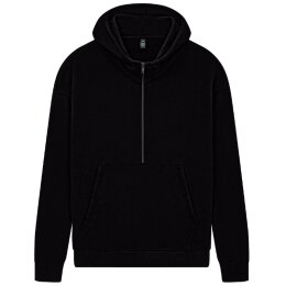Earth Positive - EP304 - Half Zip Hoodie - black M