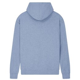 Earth Positive - EP304 - Half Zip Hoodie - light blue heather