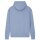 Earth Positive - EP304 - Half Zip Hoodie - light blue heather