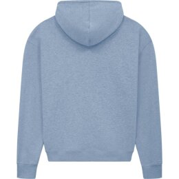 Earth Positive - EP314 - Women´s Half Zip Hoodie - Sueded Light Blue Heather