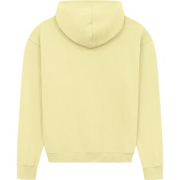 Earth Positive - EP314 - Women´s Half Zip Hoodie - Sueded Pale Lemon