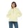 Earth Positive - EP314 - Women´s Half Zip Hoodie - Sueded Pale Lemon
