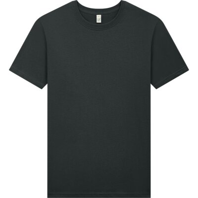 Earth Positive - EP01 - ORGANIC MENS UNISEX T-SHIRT - dark charcoal