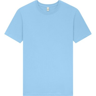 Earth Positive - EP01 - ORGANIC MENS UNISEX T-SHIRT - light blue