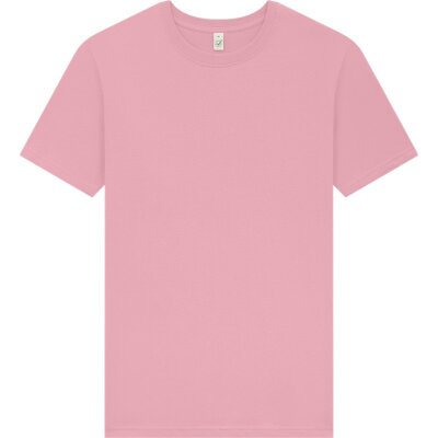 Earth Positive - EP01 - ORGANIC MENS UNISEX T-SHIRT - stone washed pink