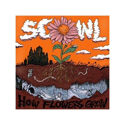 SCOWL - HOW FLOWERS GROW (CLOUDY ORANGE CRUSH AND ULTRA CLEAR VINYL) - LP