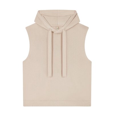 Earth Positive - EP316 - Womens Athleisure Hooded Tank - Sueded Fawn