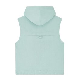Earth Positive - EP316 - Womens Athleisure Hooded Tank - Sueded Slate Green