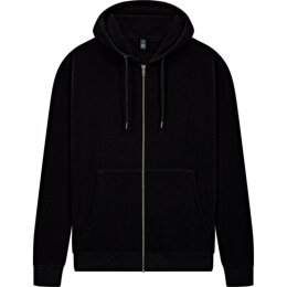 Earth Positive - EP303 - Full Zip Hoodie - Black XL