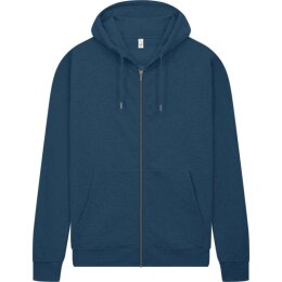 Earth Positive - EP303 - Full Zip Hoodie - Denim Blue