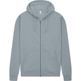 Earth Positive - EP303 - Full Zip Hoodie - Sport Grey