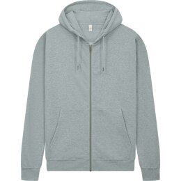 Earth Positive - EP303 - Full Zip Hoodie - Light Heather