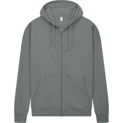 Earth Positive - EP303 - Full Zip Hoodie - Dark Heather