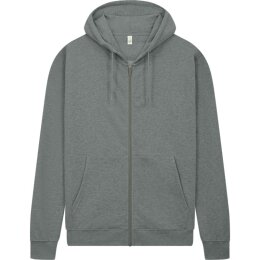 Earth Positive - EP303 - Full Zip Hoodie - Dark Heather
