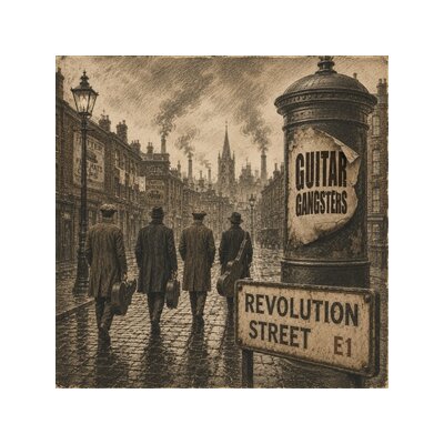 GUITAR GANGSTERS - REVOLUTION STREET (BLACK VINYL) - LP