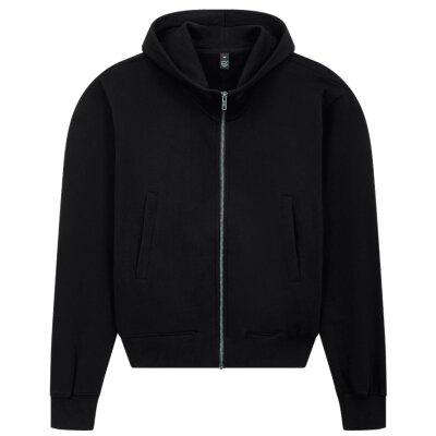 Earth Positive - EP306 - Bomber Jacket Hoodie - Black