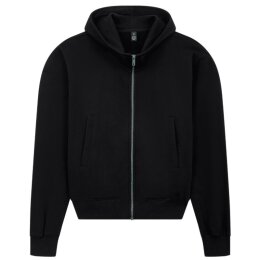 Earth Positive - EP306 - Bomber Jacket Hoodie - Black