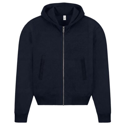 Earth Positive - EP306 - Bomber Jacket Hoodie - Dark Navy