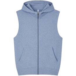 Earth Positive - EP309 - Sleeveless Full Zip Hoodie -...