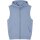 Earth Positive - EP309 - Sleeveless Full Zip Hoodie - Light Blue Heather
